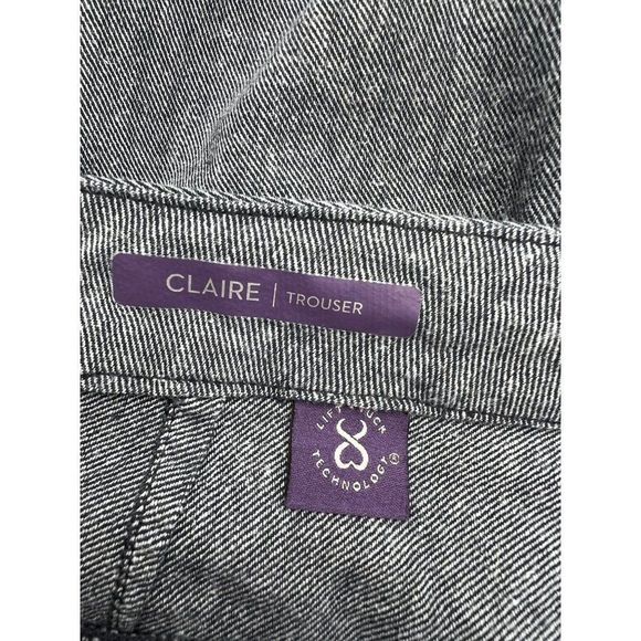 NYDJ Women Plus Size 18W Lift Tuck Technology Blue Gray Clarissa Trouser - Picture 5 of 13